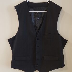 Marc Anthony Black Dress Vest